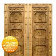 Teak Doors Carving Designs (4101)