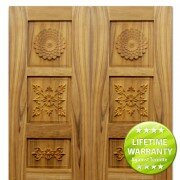 Teak Doors Carving Designs (4104)